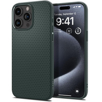 Etui Spigen do iPhone 15 Pro, Liquid Air, zielone