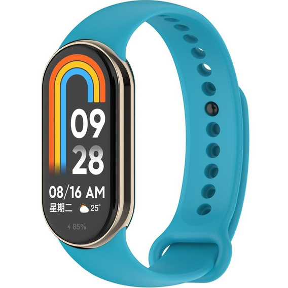Pasek Silikonowy do Xiaomi Smart Band 10 / 9 / 8, Niebieski