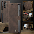 Etui CASEME do Samsung Galaxy Z Fold7 5G, Leather Wallet Case, ciemnobrązowe