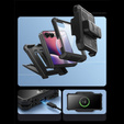 Etui Supcase IBLSN Armorbox do Samsung Galaxy Z Flip7 5G, Czarne