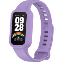 Pasek Silikonowy do Xiaomi Smart Band 9 Active / Xiaomi Redmi Band 3, Fioletowy