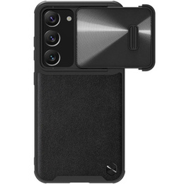 Etui Nillkin do Samsung Galaxy S23 Plus, CamShield Leather Case, czarne