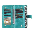 Etui z klapką do Xiaomi Redmi Note 13 Pro 4G / Xiaomi Redmi Note 14S / Xiaomi Poco M6 Pro 4G, Mandala, zielone
