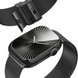 Bransoleta + Etui z Osłoną na Ekran do Apple Watch 10/11 42mm, Czarna