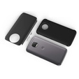 Czarne Etui Hybrid Carbon Case do Motorola Moto G5S Plus
