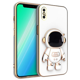 Etui do iPhone X / XS, Astronaut, białe