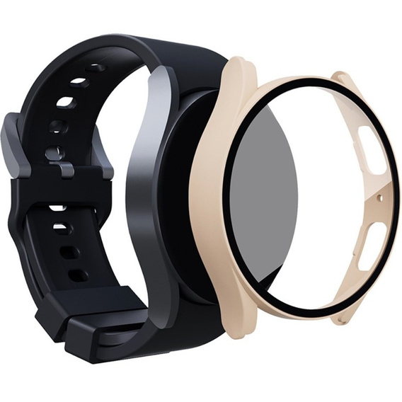 2w1 Etui + Szkło Hartowane do Samsung Galaxy Watch 5 40mm, Różowe