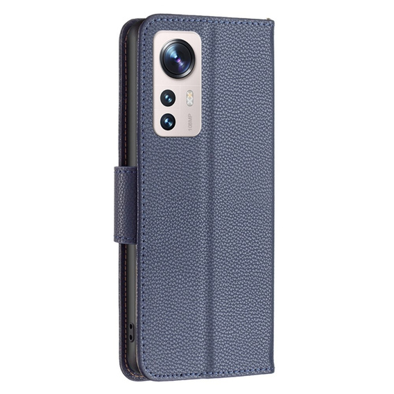 Etui z klapką do Xiaomi 12 Lite, Wallet, granatowe