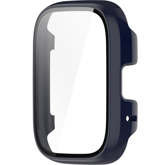 2w1 Etui + Szkło Hartowane do Xiaomi Redmi Watch 3 Active, Granatowy
