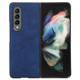 Etui PU Leather Coated do Samsung Galaxy Z Fold 4 5G, Blue