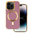 Etui Magnetyczne do Magsafe do iPhone 14 Pro, Fioletowy