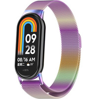 Pasek Bransoleta Milanese do Xiaomi Smart Mi Band 8 / Xiaomi Smart Mi Band 9, Wielokolorowy