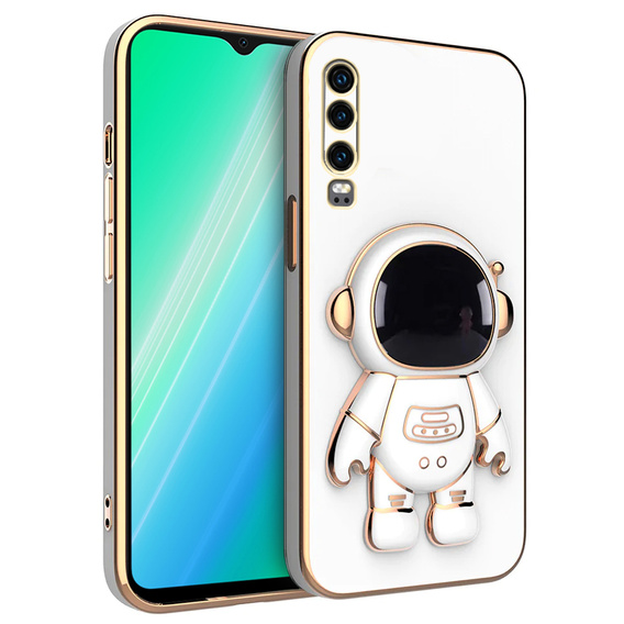 Etui do  Huawei P30, Astronaut, białe