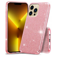 Etui Glitter Case do iPhone 13 Pro, Pink