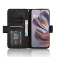 Etui z klapką do Motorola Edge 50 Neo / Motorola ThinkPhone 25, Card Slot, czarne