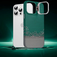 Etui do iPhone 15 Pro, Frame Kickstand, do MagSafe, Sand Green