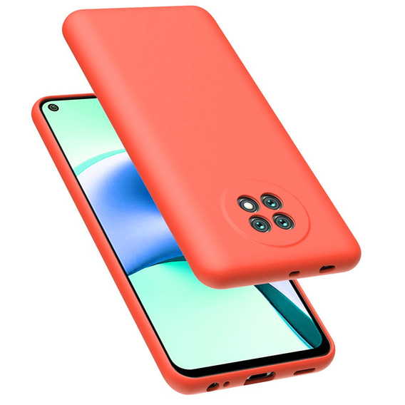 Etui do Xiaomi Redmi Note 9T 5G, Silicone Lite, czerwone