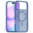 Etui do iPhone 17 Pro, Matt Case, do MagSafe, matowe niebieskie