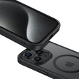 Etui do MagSafe do iPhone 15 Pro Max, Hybrid Case Matte, czarne