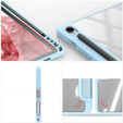 Etui Dux Ducis do Samsung Galaxy Tab S9 z miejscem na rysik, Jasnoniebieskie
