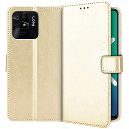 Etui Wallet do Xiaomi Redmi 10C, Gold