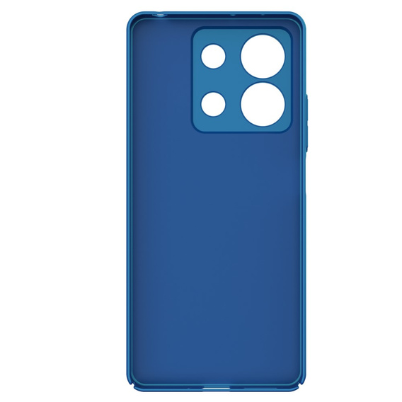 Etui NILLKIN do Xiaomi Redmi Note 13 5G, Obudowa Super Frosted Shield Case, Niebieskie