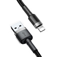 Baseus kabel Cafule USB - Lightning 3,0 m 1,5A - szaro-czarny