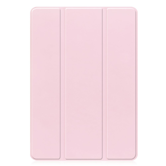 Etui do Samsung Galaxy Tab S10+ Plus, Smartcase z miejscem na rysik, różowe