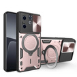 Etui pancerne do Infinix Hot 40i, CamShield Slide, różowe rose gold