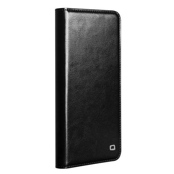 Skórzane etui Qialino do Samsung Galaxy S26 Ultra, czarne