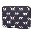 Etui na Laptopa 13" z Motywem Oczu – Czarne