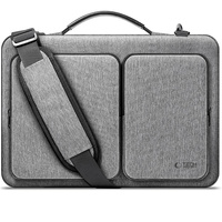 Tech-Protect Defender Bag, Etui Torba do laptopów 15-16 cali, Szara