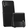 Etui Carbon Fiber do Samsung Galaxy Z Flip 3, czarne