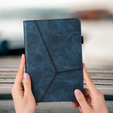 Etui do Samsung Galaxy Tab S10 Lite / S10 FE / S9 FE / S9, Classic, z miejscem na rysik, niebieskie