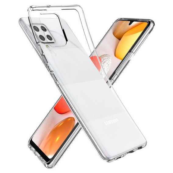 Etui Spigen do Samsung Galaxy A42 5G, Liquid Crystal, przezroczyste 