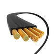 Baseus Free2Draw Mini – zwijany kabel USB‑C 100 W, 1m - czarny