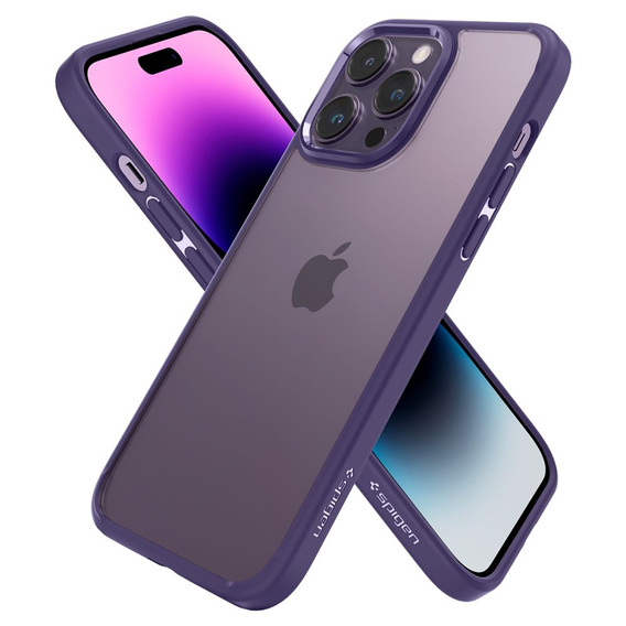 Etui Spigen do iPhone 14 Pro, Ultra Hybrid, fioletowe