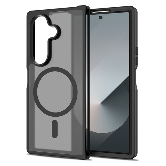 Etui kompatybilne z MagSafe do Samsung Galaxy Z Fold7 5G, ERBORD Matt Case – czarne