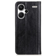 Etui do Xiaomi Redmi Note 13 Pro+, Wallet Litchi Leather, czarne