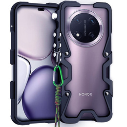 Wytrzymałe etui pancerne do Honor Magic 7 Lite 5G – czarne