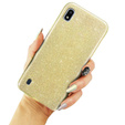 Etui Glitter Case do Samsung Galaxy A10, Gold