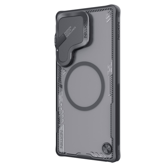 Etui do Samsung Galaxy S25 Ultra, pancerne Nillkin, Icelade Prop, do Magsafe, czarne