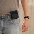 Etui pancerne do Samsung Galaxy Z Flip 4 5G, Dexnor Clip Holder, czarne
