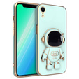 Etui do iPhone XR, Astronaut, miętowe