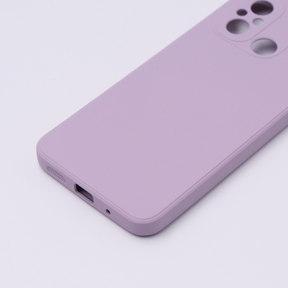 Etui do Xiaomi Redmi 12C, Silicone Lite, fioletowe