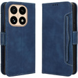 Etui z klapką do Xiaomi 15T, Card Slot, niebieskie