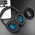 Poduszki/Nauszniki do słuchawek Bose QC45 / QC35 / QC25 / QC15 / AE2 - czarne