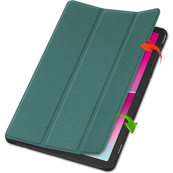 Etui do T-Mobile T Tablet 2 5G, Smartcase, zielone