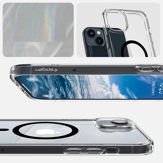 Etui Spigen do iPhone 14 Plus, Ultra Hybrid Mag MagSafe, Black