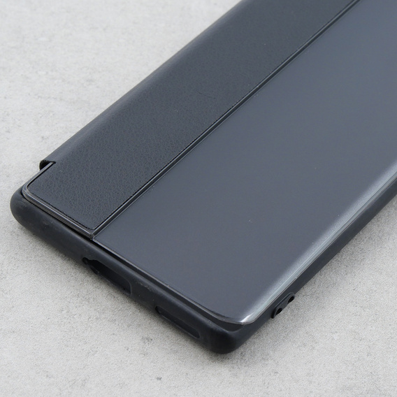 Etui do Honor 70 5G, z klapką Side View, czarne